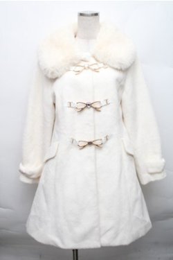 画像1: LIZ LISA / パールリボンビットコート  キナリ S-26-01-09-016-LO-CO-HR-ZTC002