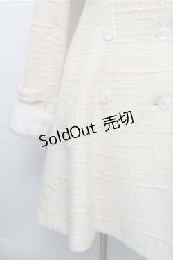 画像4: Innocent World / ファンシーツィードコート  アイボリー S-26-01-09-017-IW-CO-HR-ZS