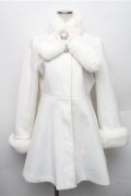 evelyn / ビジューコート  白 S-26-01-09-018-LO-CO-AS-ZS