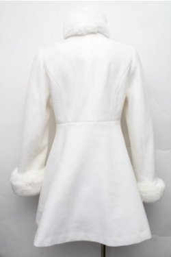 画像2: evelyn / ビジューコート  白 S-26-01-09-018-LO-CO-AS-ZS