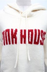 画像3: PINK HOUSE / ロゴニットパーカー  オフｘ赤 S-26-01-09-002-LO-TO-AS-ZT611 (3)
