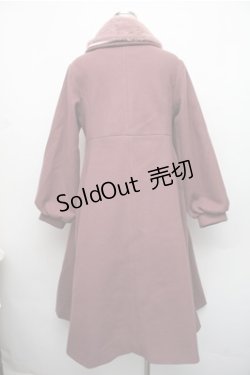 画像2: m petit by misako / AM*リボンコート  ピンク S-26-01-09-024-LO-JA-HR-ZTC042