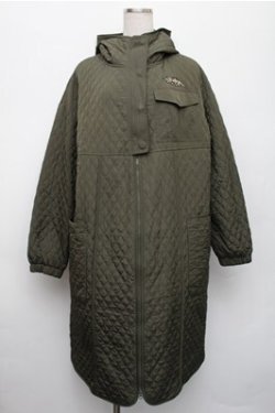 画像1: Candy Stripper / キルティングコート  カーキ S-26-01-09-025-PU-JA-AS-ZTC002