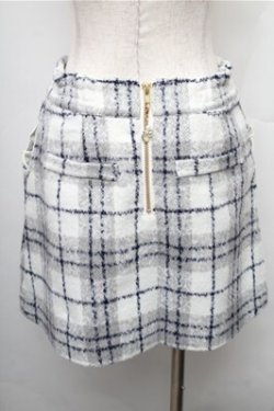 画像2: LIZ LISA / チェック台形スカート  グレー S-26-01-09-029-LO-SK-AS-ZS