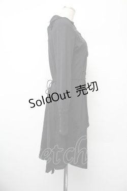 画像2: Ozz oneste / 刺繍チュニックワンピース  黒 S-26-01-10-035-OO-OP-AS-ZS