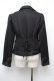 画像3: axes femme / 襟レースジャケット  黒 S-26-01-10-036-AX-JA-AS-ZS (3)