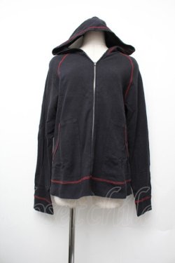 画像2: PEACE NOW / 羽根刺繍パーカー  黒 S-26-01-10-037-PU-TO-AS-ZS