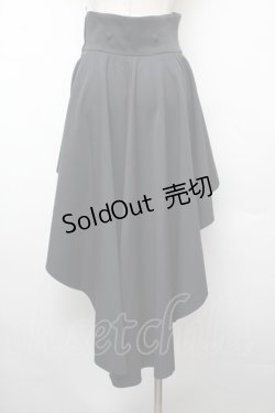 画像3: ATELIER BOZ / ヘクトルロングオーバースカート  黒 S-26-01-10-054-EL-SK-AS-ZS