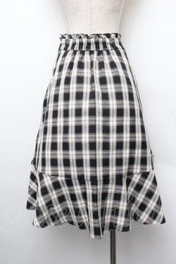 画像3: LODISPOTTO / フリルスカート  黒ｘ白 S-26-01-10-063-LO-SK-AS-ZS