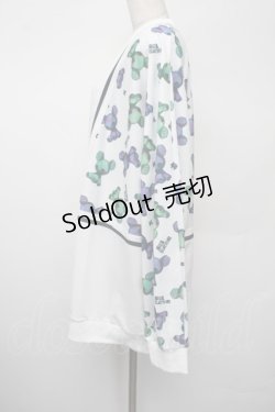 画像2: NieR CLOTHING / プリントスウェット  白 S-26-01-10-017-PU-TO-AS-ZS