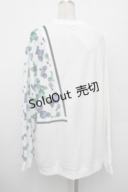 画像3: NieR CLOTHING / プリントスウェット  白 S-26-01-10-017-PU-TO-AS-ZS