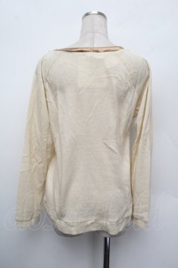 画像3: axes femme / カーデ風ニットソー  オフ S-26-01-10-025-AX-TO-AS-ZS