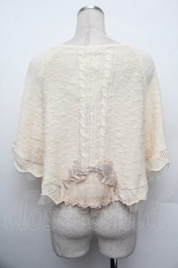 画像3: axes femme / BACKリボンケープ  オフ S-26-01-10-026-AX-TO-AS-ZS