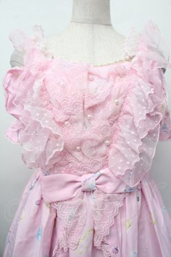 画像5: Angelic Pretty / Chateau d'ecumeジャンパースカートセット  ピンク S-26-01-13-031-AP-OP-HR-ZS
