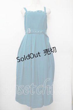 画像1: axes femme / スタッズジャンスカ F ブルーグリーン S-26-01-13-033-AX-OP-TK-ZS