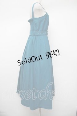 画像2: axes femme / スタッズジャンスカ F ブルーグリーン S-26-01-13-033-AX-OP-TK-ZS