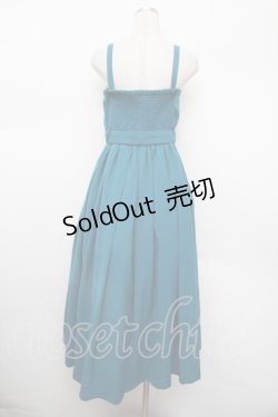 画像3: axes femme / スタッズジャンスカ F ブルーグリーン S-26-01-13-033-AX-OP-TK-ZS