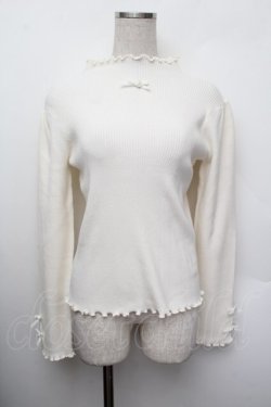 画像1: m petit by misako / ハイネックリブニット  アイボリー S-26-01-13-004-LO-TO-HR-ZS