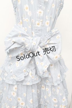 画像4: PINK HOUSE / ひなぎくプリントキャミソールワンピース  サックス S-26-01-13-036-LO-OP-HR-ZS