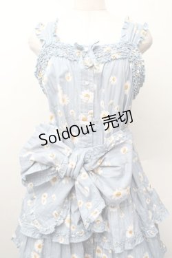 画像5: PINK HOUSE / ひなぎくプリントキャミソールワンピース  サックス S-26-01-13-036-LO-OP-HR-ZS