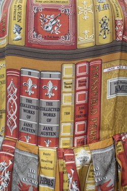 画像2: Jane Marple / Jane's bookcaseスクエアドレス  マスタード S-26-01-13-040-JM-OP-HR-ZS