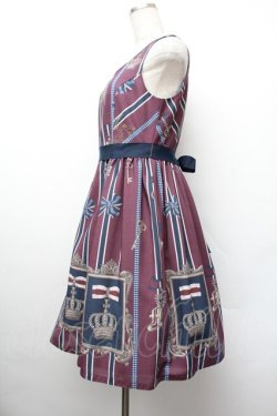 画像2: Melody BasKet / ロイヤルメダルシリーズノースリーブジャンパースカート  パープル S-26-01-13-042-LO-OP-HR-ZS