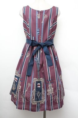 画像3: Melody BasKet / ロイヤルメダルシリーズノースリーブジャンパースカート  パープル S-26-01-13-042-LO-OP-HR-ZS