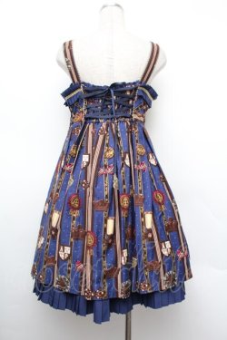 画像3: Angelic Pretty / Chocolate Rosetteジャンパースカート  ネイビー S-26-01-13-043-AP-OP-HR-ZS