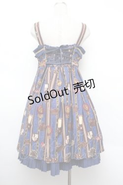 画像3: Angelic Pretty / Chocolate Rosetteジャンパースカート  ネイビー S-26-01-13-043-AP-OP-HR-ZS