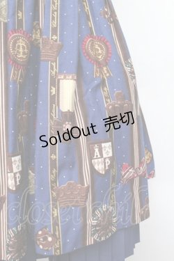 画像4: Angelic Pretty / Chocolate Rosetteジャンパースカート  ネイビー S-26-01-13-043-AP-OP-HR-ZS