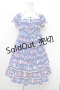 Angelic Pretty / Toy Dropsワンピース  青 S-26-01-13-046-AP-OP-HR-ZS