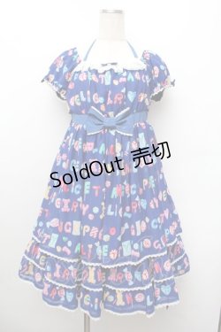 画像1: Angelic Pretty / Toy Dropsワンピース  青 S-26-01-13-046-AP-OP-HR-ZS
