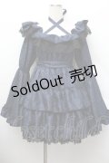 Vallee lys / Coquelicot Dress ミニ丈  ネイビー S-26-01-13-047-GO-OP-HR-ZS