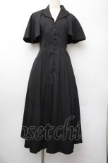 画像1: Sheglit / "Adelheid"ケープワンピース  黒 S-26-01-13-053-EL-OP-HR-ZS (1)