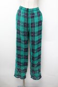 Candy Stripper / チェックパンツ  グリーン S-26-01-13-058-PU-PA-HR-ZS
