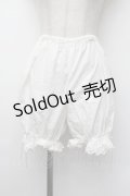 LOLITA / ドロワーズ  白 S-26-01-13-059-LO-PA-AS-ZS