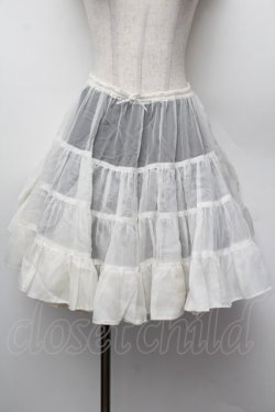 画像1: Emily Temple cute / パニエ  白 S-26-01-13-060-ET-SK-HR-ZS