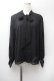 画像1: axes femme / ドットフロッキーボウタイブラウス  黒 S-26-01-13-017-AX-BL-HR-ZS (1)