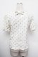 画像3: Emily Temple cute / ドットパフ袖Tシャツ  白 S-26-01-13-002-ET-TS-HR-ZS (3)