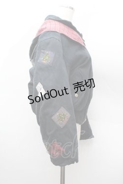 画像2: PINK HOUSE / クリスマスワッペンブルゾン  黒 S-26-01-13-020-LO-TO-HR-ZTC069