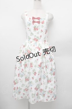 画像1: axes femme Kawaii / クラシックベリージャンスカ  白 S-26-01-13-023-AX-OP-HR-ZS