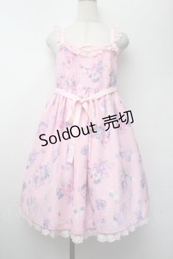 画像1: Angelic Pretty / Sweetie Violetジャンパースカート  ピンク S-26-01-13-027-AP-OP-HR-ZS