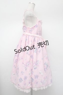 画像2: Angelic Pretty / Sweetie Violetジャンパースカート  ピンク S-26-01-13-027-AP-OP-HR-ZS