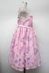 画像2: Angelic Pretty / Sweetie Violetジャンパースカート  ピンク S-26-01-13-027-AP-OP-HR-ZS (2)