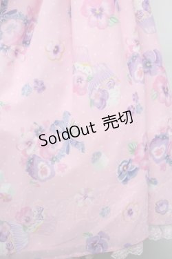 画像4: Angelic Pretty / Sweetie Violetジャンパースカート  ピンク S-26-01-13-027-AP-OP-HR-ZS