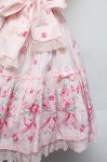 画像4: Angelic Pretty / ティアラローズティアードジャンパースカート  ピンク S-26-01-13-028-AP-OP-HR-ZS (4)
