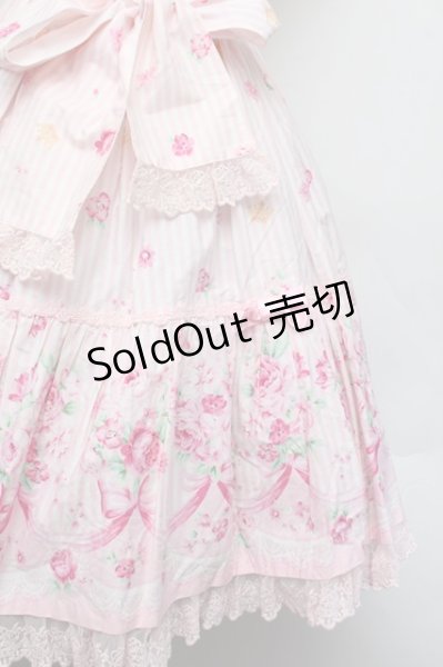 Angelic Pretty / ティアラローズティアードジャンパースカート ピンク
