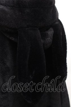 画像3: REFLEM / うさみみファーブルゾン  黒 S-26-01-14-028-PU-JA-HR-ZS