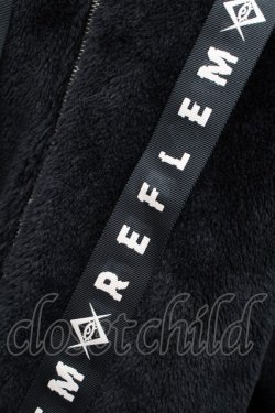 画像4: REFLEM / うさみみファーブルゾン  黒 S-26-01-14-028-PU-JA-HR-ZS