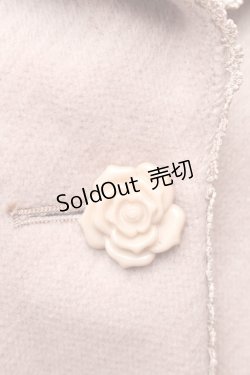 画像3: axes femme / 裾レース使いチェスターコート  ピンク S-26-01-14-030-AX-CO-HR-ZTC006